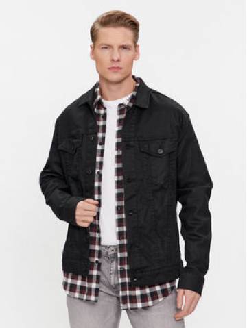 Pepe Jeans Джинсова куртка Pinners PM402885 Чорний Regular Fit Pepe Jeans Джинсова куртка Pinners PM402885 Чорний Regular Fit