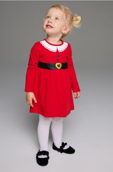 Трикотажна сукня - червоний