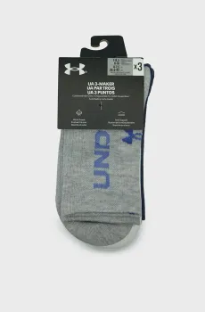 Носки (3 пары) UA 3 Серый 36.5-42 Under Armour 1373084-011