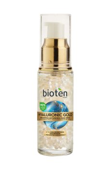Сыворотка для лица Bioten Hyaluronic Gold Replumping Antiwrinkle Pearl Serum против морщин, 30 мл