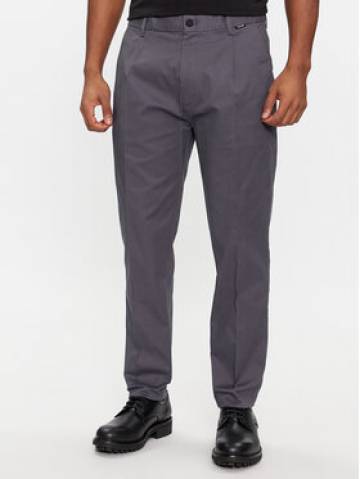Calvin Klein Брюки від костюму Modern Twill Tapered Pleat K10K111490 Сірий Slim Fit Calvin Klein Брюки від костюму Modern Twill Tapered Pleat K10K111490 Сірий Slim Fit