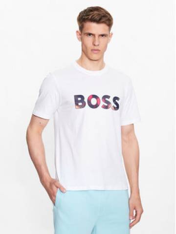 Boss Футболка 50491718 Білий Relaxed Fit Boss Футболка 50491718 Білий Relaxed Fit