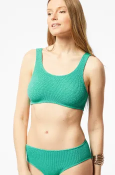 Женский бирюзовый лиф от купальника брасьер ONESIZE BY ETAM Бирюзовый ONESIZE Etam 6539874