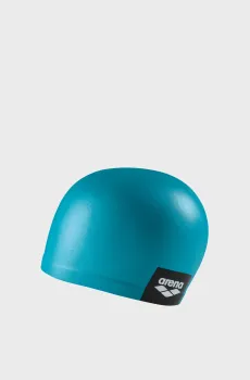 Бирюзовая шапочка для плавания LOGO MOULDED CAP Бирюзовый ONESIZE Arena 001912-210