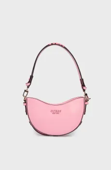 Женская розовая сумка SARITA TOP ZIP SHOULDER BAG Розовый ONESIZE Guess HWVG9327180