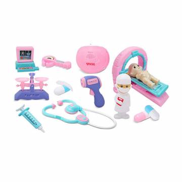 Детский врачебный набор Shantou Jinxing Doctor Set в коробке, от 3 лет, 43*5.5*29.5 см (666-98)