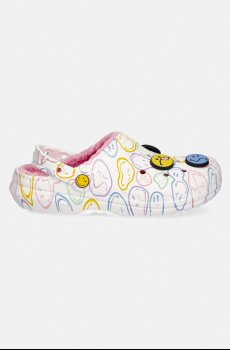 Шлепанцы Crocs Smiley Classic Lined Clog