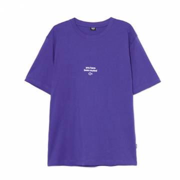 Cropp - Футболка з написом - індиго Cropp - Футболка з написом - індиго