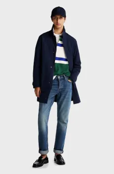 Мужской темно-синий плащ LW PACKABLE CARCOAT Синий XL Tommy Hilfiger MW0MW37651