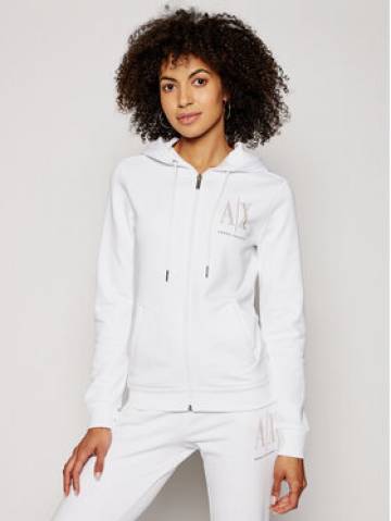 Armani Exchange Світшот 8NYM21 YJ68Z 1000 Білий Regular Fit Armani Exchange Світшот 8NYM21 YJ68Z 1000 Білий Regular Fit