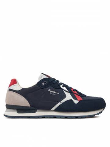 Pepe Jeans Снікерcи Brit Road M PMS40007 Cиній Pepe Jeans Снікерcи Brit Road M PMS40007 Cиній