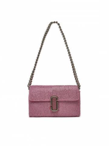 Marc Jacobs Сумка The Rhinestone J Marc Mini Shoulder Bag H912M06RE22 Срібний Marc Jacobs Сумка The Rhinestone J Marc Mini Shoulder Bag H912M06RE22 Срібний