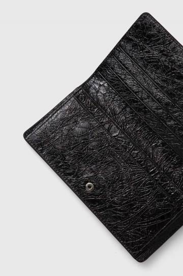 Кожаный кошелек Gianni Chiarini женский цвет чёрный PF 5041 NPK Кожаный кошелек Gianni Chiarini женский цвет чёрный PF 5041 NPK