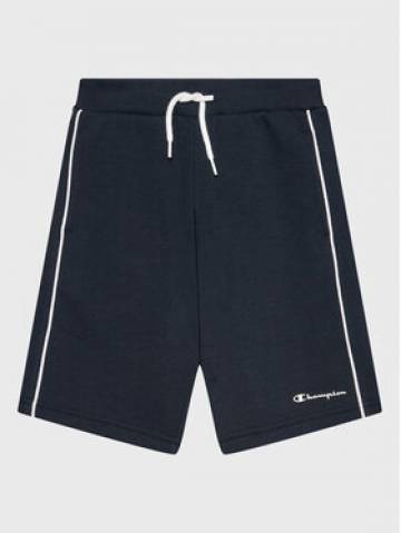 Champion Спортивні шорти Script Logo 306147 Cиній Regular Fit Champion Спортивні шорти Script Logo 306147 Cиній Regular Fit