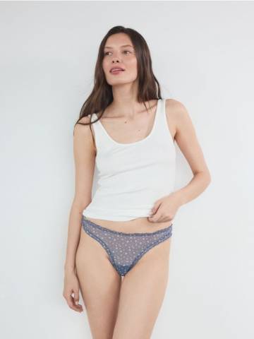 Reserved - LADIES` BRIEFS MULTI - індиго - 642CR-57X Reserved - LADIES` BRIEFS MULTI - індиго - 642CR-57X