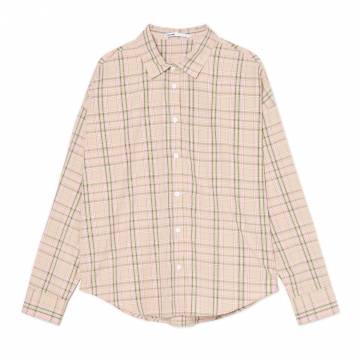 Cropp - Картата сорочка - бежевий Cropp - Картата сорочка - бежевий