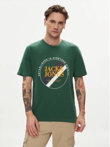 Jack&Jones Футболка Loof 12248624 Зелений Standard Fit Jack&Jones Футболка Loof 12248624 Зелений Standard Fit