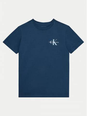 Calvin Klein Jeans Футболка IU0IU00678 Cиній Regular Fit Calvin Klein Jeans Футболка IU0IU00678 Cиній Regular Fit