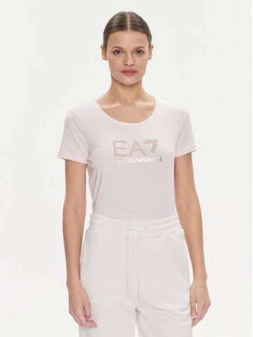 EA7 Emporio Armani Футболка 8NTT67 TJDQZ 1422 Рожевий Skinny Fit EA7 Emporio Armani Футболка 8NTT67 TJDQZ 1422 Рожевий Skinny Fit
