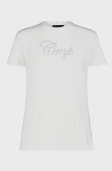 Женская белая футболка Белый 36 CMP 32D8066P-16XR
