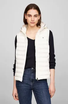 Женский белый жилет LW PADDED GLOBAL STRIPE VEST Белый XS Tommy Hilfiger WW0WW40779