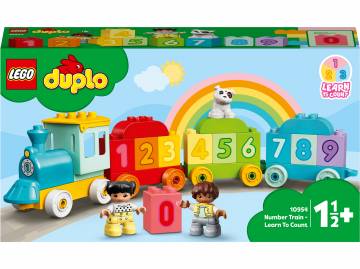 Конструктор LEGO DUPLO Потяг із цифрами – вчимося рахувати (10954) Конструктор LEGO DUPLO Потяг із цифрами – вчимося рахувати (10954)