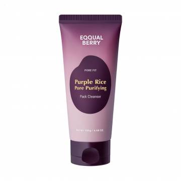 Очищающая маска для лица Eqqualberry Purple Rice Pore Purifying Pack Cleanser, 130 г