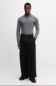 Хлопковая рубашка BOSS Orange