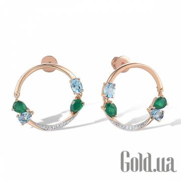 Серьги-гвоздики Lurie Jewelry Серьги-гвоздики Lurie Jewelry