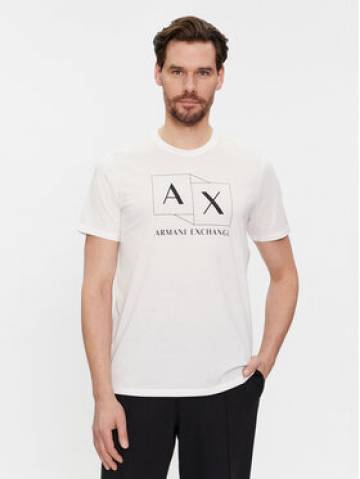 Armani Exchange Футболка 3DZTAD ZJ9AZ 1116 Білий Regular Fit Armani Exchange Футболка 3DZTAD ZJ9AZ 1116 Білий Regular Fit