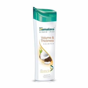 Шампунь Himalaya Herbals Volume & Thickness Shampoo для объема и густоты волос, с кокосовым маслом и протеинами, 400 мл Шампунь Himalaya Herbals Volume & Thickness Shampoo для объема и густоты волос, с кокосовым маслом и протеинами, 400 мл