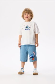 Reserved - Джинсові шорти Lilo & Stitch - синій - 780IY-50J