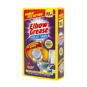 Таблетки для чистки унитаза Elbow Grease Toilet Tabs Ягодный взрыв, 10*30 г