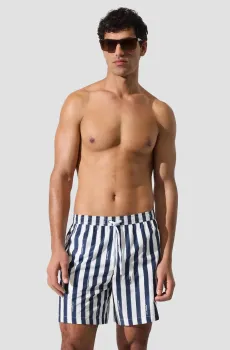 Мужские плавательные шорты в полоску Разноцветный M Karl Lagerfeld B2M46042;1HA