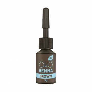 Хна для бровей OkO Lash & Brow Henna Power Powder 02 Brown, 5 г Хна для бровей OkO Lash & Brow Henna Power Powder 02 Brown, 5 г