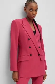 Женский розовый жакет Розовый 34 HUGO 50489236;663