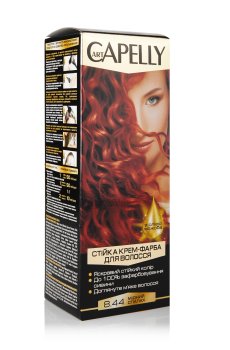 Уценка! Стойкая крем-краска для волос artCAPELLY с маслом жожоба, 8.44 Медная вспышка, 110 мл
