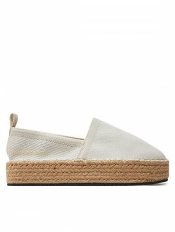 Calvin Klein Jeans Еспадрильї Platform Espadrille Uc YW0YW01377 Écru Calvin Klein Jeans Еспадрильї Platform Espadrille Uc YW0YW01377 Écru