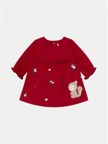 Mayoral Повсякденна сукня 2885 Червоний Regular Fit Mayoral Повсякденна сукня 2885 Червоний Regular Fit