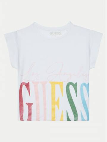 Guess Футболка J5RI00 K6YW4 Білий Regular Fit Guess Футболка J5RI00 K6YW4 Білий Regular Fit