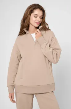 Женская бежевая спортивная кофта Бежевый M PRPY PWSPRGPPF0060