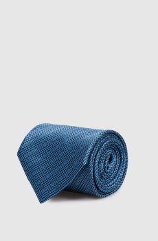 Luxury галстук из шелка в геометрический узор