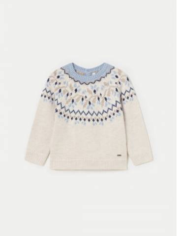 Mayoral Светр 2323 Бежевий Regular Fit Mayoral Светр 2323 Бежевий Regular Fit