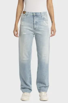 Женские голубые джинсы Голубой 26-32 Replay WA493 .000.795697B