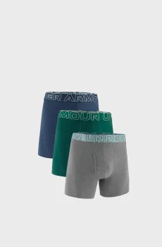 Мужские боксеры (3 шт) UA PERFORMANCE COTTON Разноцветный M Under Armour 1383889-036