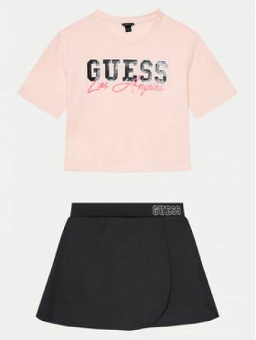 Guess Набір футболка та спідниця J4YG00 K6YW4 Рожевий Regular Fit Guess Набір футболка та спідниця J4YG00 K6YW4 Рожевий Regular Fit