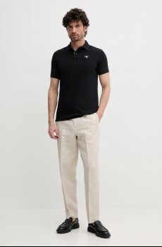 Хлопковое поло Barbour Tartan Pique Polo Shirt