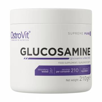 Глюкозамин OstroVit Supreme Pure Glucosamine в порошке, 210 г