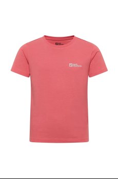 Детская хлопковая футболка Jack Wolfskin ESSENTIAL COTTON T K