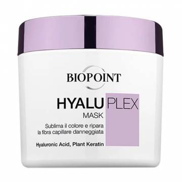 Восстанавливающая маска Biopoint Hyaluplex Mask для окрашенных и поврежденных волос, 200 мл Восстанавливающая маска Biopoint Hyaluplex Mask для окрашенных и поврежденных волос, 200 мл